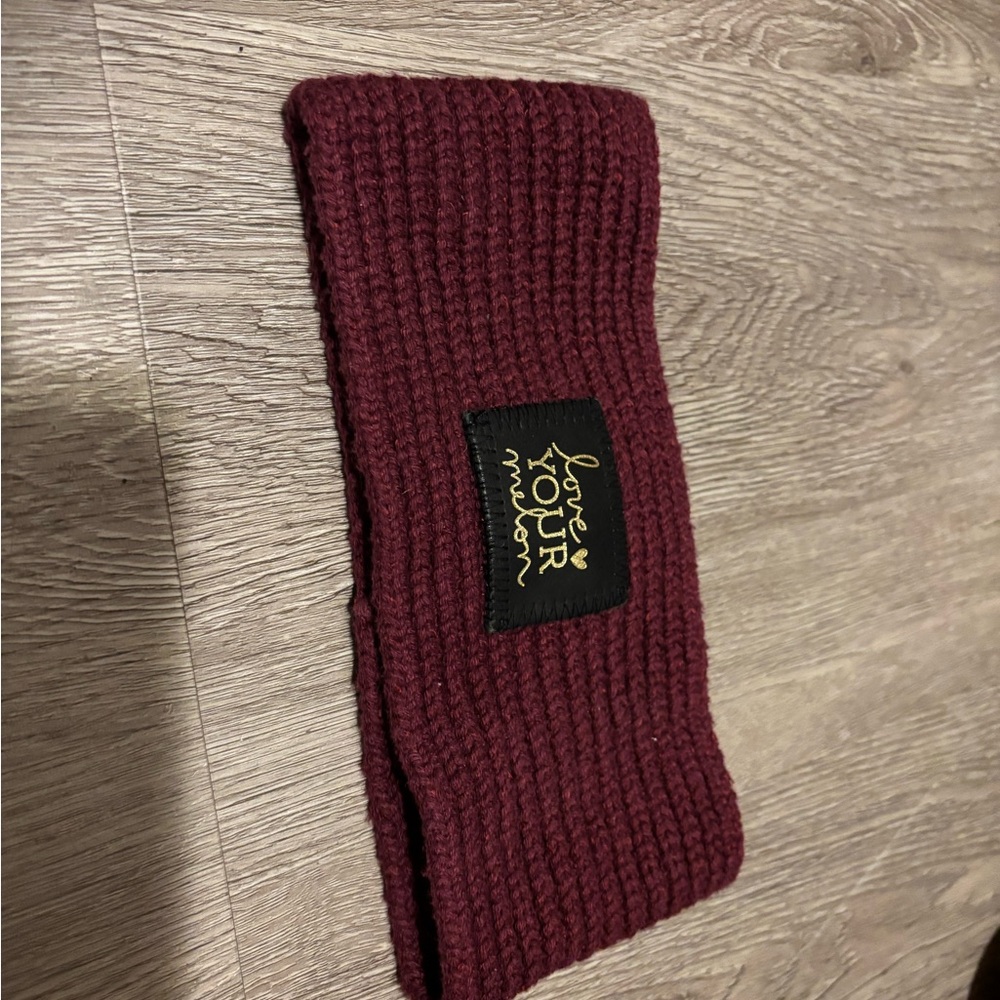 Love Your Melon Burgundy Knit Headband